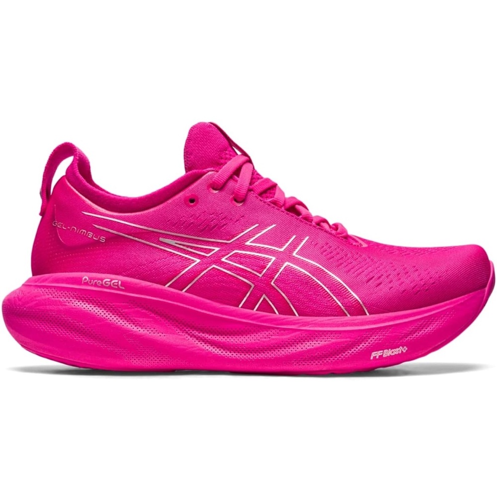 ASICS Women's Gel Nimbus 25 Running Shoes in Pink Rave
